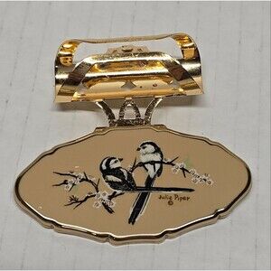NOT FOR SALE Vintage Stratton Lipview Lipstick Holder With Mirror Birds